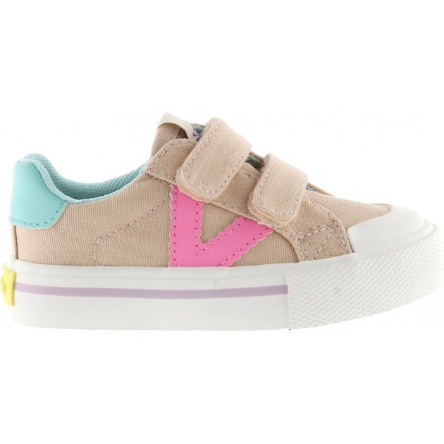 Baskets en toile Victoria 1065195 Tribu pour fille ROSA