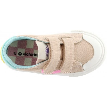 Baskets en toile Victoria 1065195 Tribu pour fille ROSA