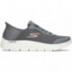 SKECHERS 216324 aller marcher baskets pour hommes GREY