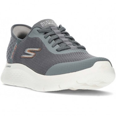 SKECHERS 216324 aller marcher baskets pour hommes GREY