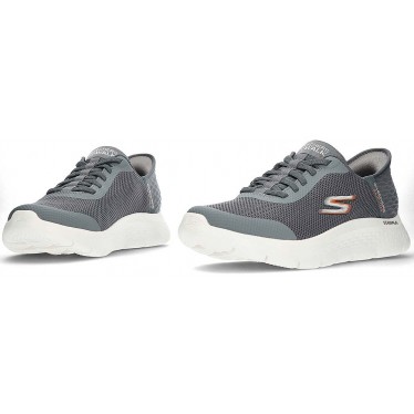 SKECHERS 216324 aller marcher baskets pour hommes GREY