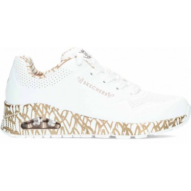 Baskets Skechers Loving Love pour femmes 155506 WHITE_ROSE_GOLD