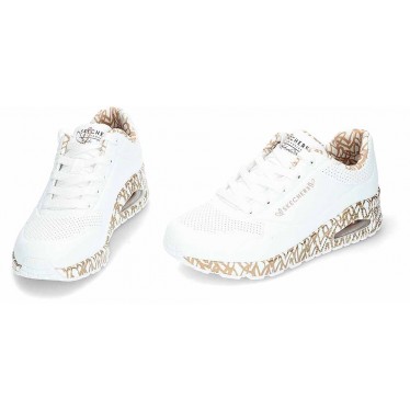 Baskets Skechers Loving Love pour femmes 155506 WHITE_ROSE_GOLD