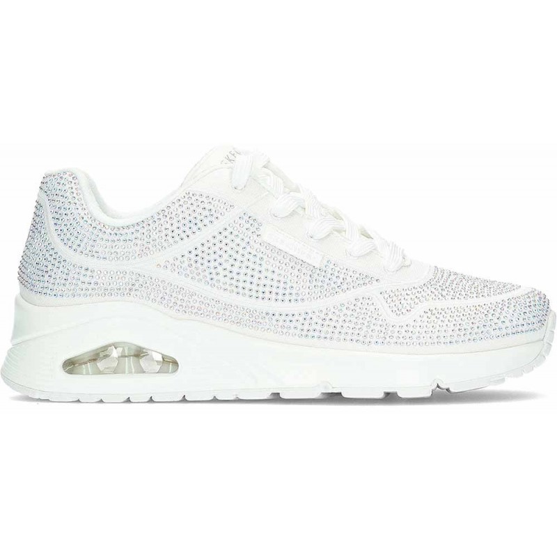 Baskets pour femmes Skechers Disco Rave 155262 WHITE