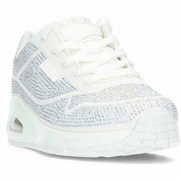 Baskets pour femmes Skechers Disco Rave 155262 WHITE