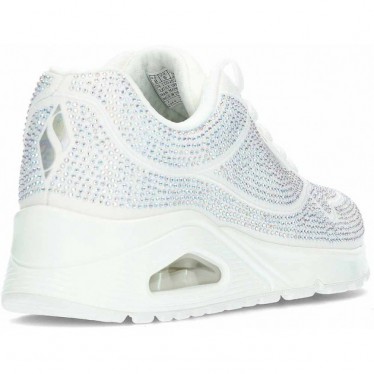 Baskets pour femmes Skechers Disco Rave 155262 WHITE