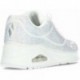 Baskets pour femmes Skechers Disco Rave 155262 WHITE