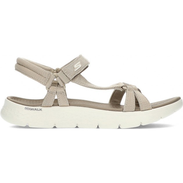SKECHERS GO WALK SANDALE FLEX 141451 TAUPE SKECHERS GO WALK SANDALE FLEX 141451 TAUPE