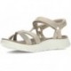 SKECHERS GO WALK SANDALE FLEX 141451 TAUPE