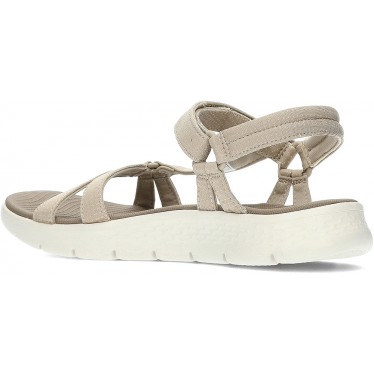 SKECHERS GO WALK SANDALE FLEX 141451 TAUPE
