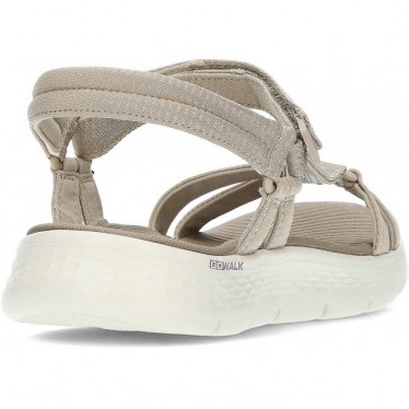 SKECHERS GO WALK SANDALE FLEX 141451 TAUPE