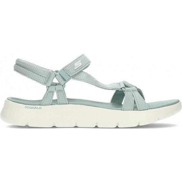 SKECHERS GO WALK SANDALE FLEX 141451 SAGE SKECHERS GO WALK SANDALE FLEX 141451 SAGE