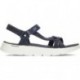 SKECHERS GO WALK SANDALE FLEX 141451 NAVY
