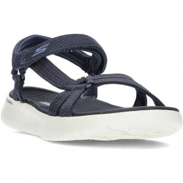 SKECHERS GO WALK SANDALE FLEX 141451 NAVY