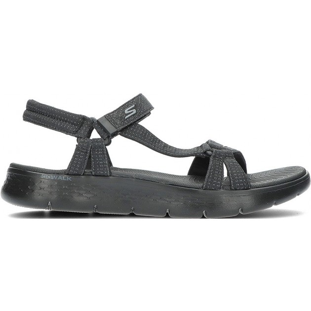 SKECHERS GO WALK SANDALE FLEX 141451 BLACK SKECHERS GO WALK SANDALE FLEX 141451 BLACK