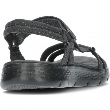 SKECHERS GO WALK SANDALE FLEX 141451 BLACK