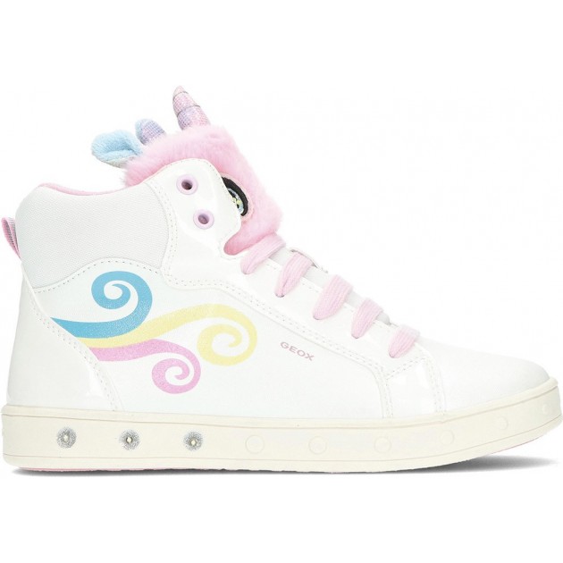GEOX j468wa j skylin bottines fille WHITE GEOX j468wa j skylin bottines fille WHITE