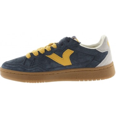 Baskets unisexe Victoria 8806102 Smash Soft Suede MARINO
