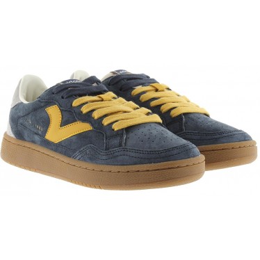 Baskets unisexe Victoria 8806102 Smash Soft Suede MARINO