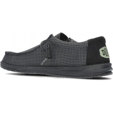 CHAUSSURES DE SPORT EN MAILLE DUDE WALLY 40403 BLACK