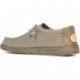 CHAUSSURES DE SPORT EN MAILLE DUDE WALLY 40403 TAN