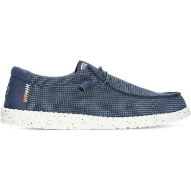 CHAUSSURES DE SPORT EN MAILLE DUDE WALLY 40403 NAVY