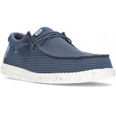 CHAUSSURES DE SPORT EN MAILLE DUDE WALLY 40403 NAVY