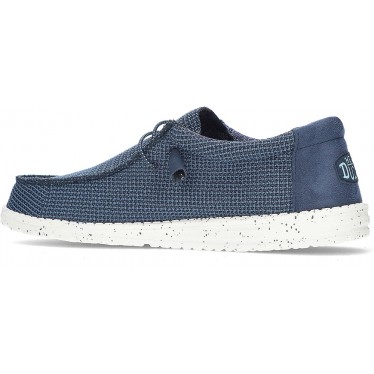 CHAUSSURES DE SPORT EN MAILLE DUDE WALLY 40403 NAVY