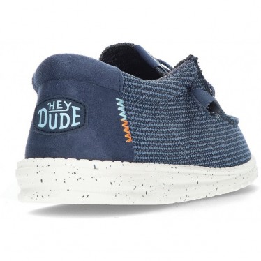 CHAUSSURES DE SPORT EN MAILLE DUDE WALLY 40403 NAVY
