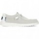 CHAUSSURES DE SPORT EN MAILLE DUDE WALLY 40403 WHITE