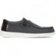 CHAUSSURES DE SPORT EN MAILLE DUDE WALLY 40403 NEGRO