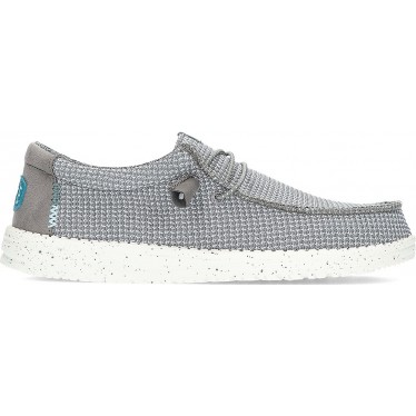 CHAUSSURES DE SPORT EN MAILLE DUDE WALLY 40403 GREY