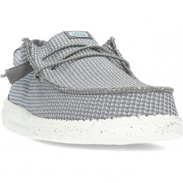 CHAUSSURES DE SPORT EN MAILLE DUDE WALLY 40403 GREY