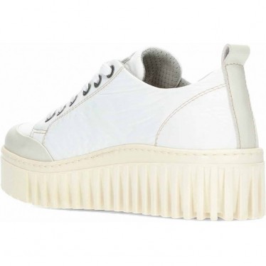 Baskets à plateforme ART Brighton 1534 WHITE