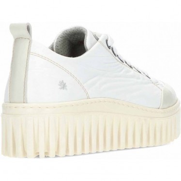 Baskets à plateforme ART Brighton 1534 WHITE