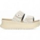 Sandales pour femmes HEYDUDE Delray Slide Surf Baja 43210 TAN_MULTI