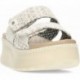 Sandales pour femmes HEYDUDE Delray Slide Surf Baja 43210 TAN_MULTI