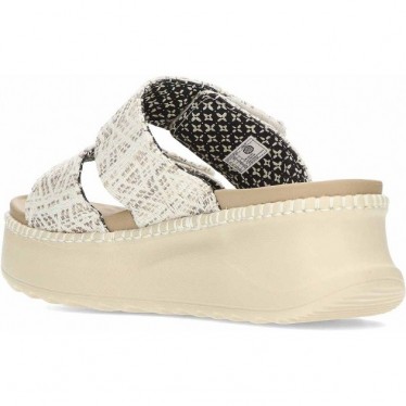 Sandales pour femmes HEYDUDE Delray Slide Surf Baja 43210 TAN_MULTI