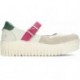Ballerines à plateforme pour femmes ART Brighton 1515 CREAM_FUXIA