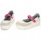 Ballerines à plateforme pour femmes ART Brighton 1515 CREAM_FUXIA