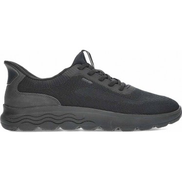 Baskets homme GEOX Spherica Plus U55MPA BLACK