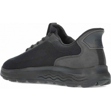 Baskets homme GEOX Spherica Plus U55MPA BLACK