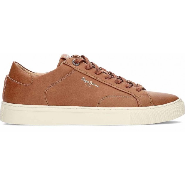 Baskets homme Pepe Jeans PMS00048 Joe Basic TAN_BROWN Baskets homme Pepe Jeans PMS00048 Joe Basic TAN_BROWN