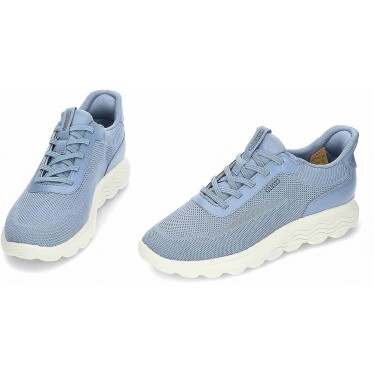 Baskets femme GEOX Spherica Plus D557MA BLUE