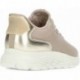 Baskets femme GEOX Spherica Plus D557MA TAUPE_GOLD