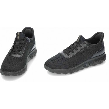 Baskets femme GEOX Spherica Plus D557MA BLACK