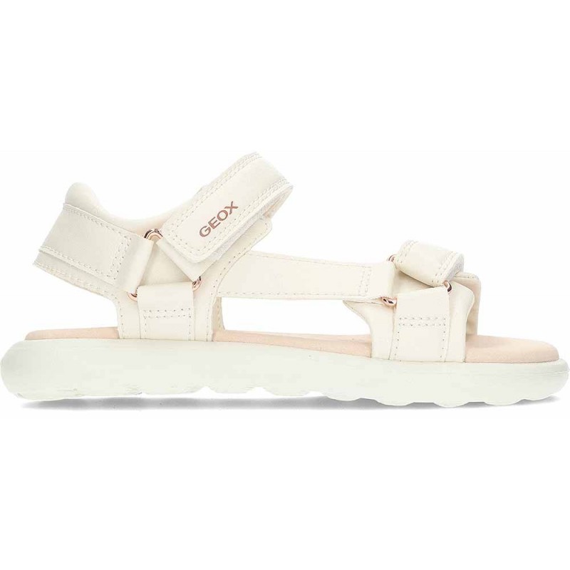 Sandales GEOX Puffypop J55MSC pour fille IVORY