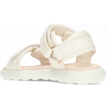 Sandales GEOX Puffypop J55MSC pour fille IVORY