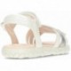 Sandales GEOX Haiti J458ZD pour fille WHITE_SILVER