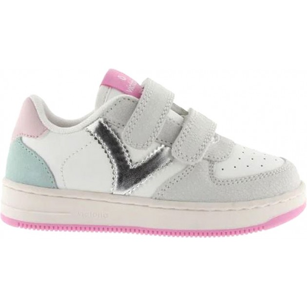 Chaussure de sport en daim craquelé Victoria 1124124 pour filles ROSA Chaussure de sport en daim craquelé Victoria 1124124 pour filles ROSA